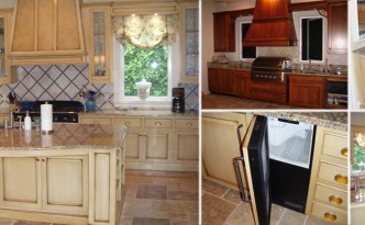 Daugherty Showcase Custom Solid Hardwood Cabinets