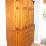 Solid Hardwood TV Armoire