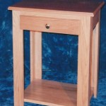 Solid Oak & Cherry Night Stand