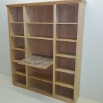 Ellis Custom Bookcase With Desk