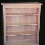 Solid Oak Country Bookshelf