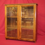 Knock Down Bookcase With Glass