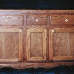 Solid Red Oak Buffet