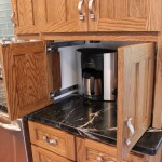 Built In Coffee Maker Station Pocket Doors Out