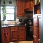 Square Raised Panel Kitchen Deep Color
