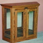 Solid American Red Oak Curio