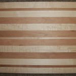 Solid American Maple & Cherry Cutting Board