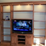 Solid Maple Hardwood TV Cabinet