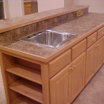 Square Raised Panel Island