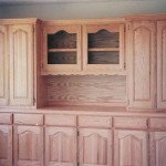 Solid Red Oak Hutch