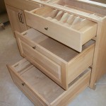 Solid Maple Drawer Bank