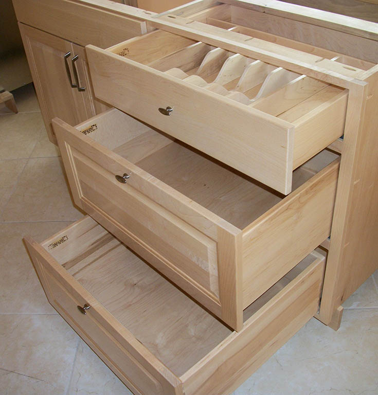 custom cabinet drawers | charles r. bailey cabinetmakers