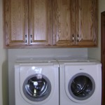 Solid Red Oak Utility Cabinets