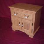 Solid Ash Hardwood Night Stand