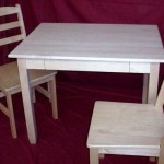 Solid Maple Shaker Table