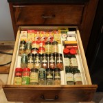 Solid Wood Spice Insert