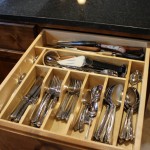 Solid Wood Silverware Tray