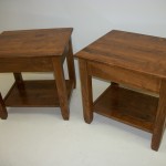 Solid Wood End Tables With Drawer $1,200.00 – $2,000.00