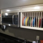 Plate Rack & Microwave