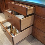 Solid Wood Drawer Bank