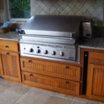 Stainless Steel Grill Cabinet