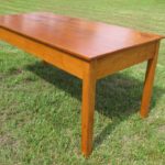 Solid Wood Desk – Back