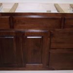 Custom Solid Wood Vanity