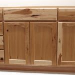 Solid Rustic Hickory Vanity