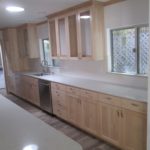 Solid Maple Flat Panel Cabinetry