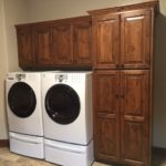 Built In Washer & Dryer Cabinets