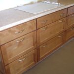 Custom Drawer Bank Base Cabinet