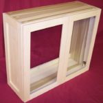 Maple Wall Cabinet Ready For Glass
