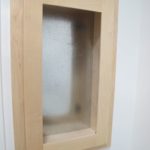 Solid Maple Medicine Cabinet Ready For Mirror
