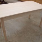 Solid Maple Desk – Back