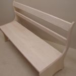 Custom Solid Maple Dining Bench