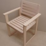 Maple Chair With Clear Varnish