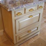 Inset Raised Panel Drawers