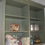 Open Bead Board Wall Cabinet