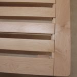 Maple Slat Bed