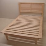 Solid Maple Flat Panel Bed