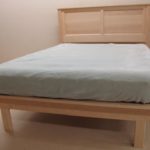 Custom Solid Maple Bed