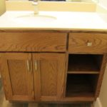 Red Oak Guest Vanity