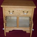 Custom Red Oak Night Stand