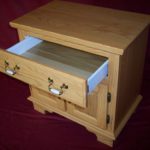 Solid Wood Drawer With Metal Sides