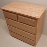 Custom Red Oak Solid Wood Dresser