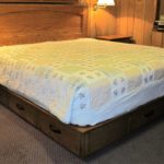 Red Oak Bed With Drawers